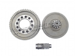 Main reduction driven gear
