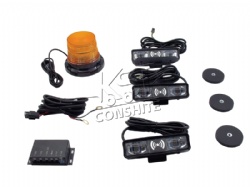 Safety radar warning light