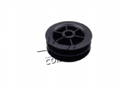Oil pipe pulley